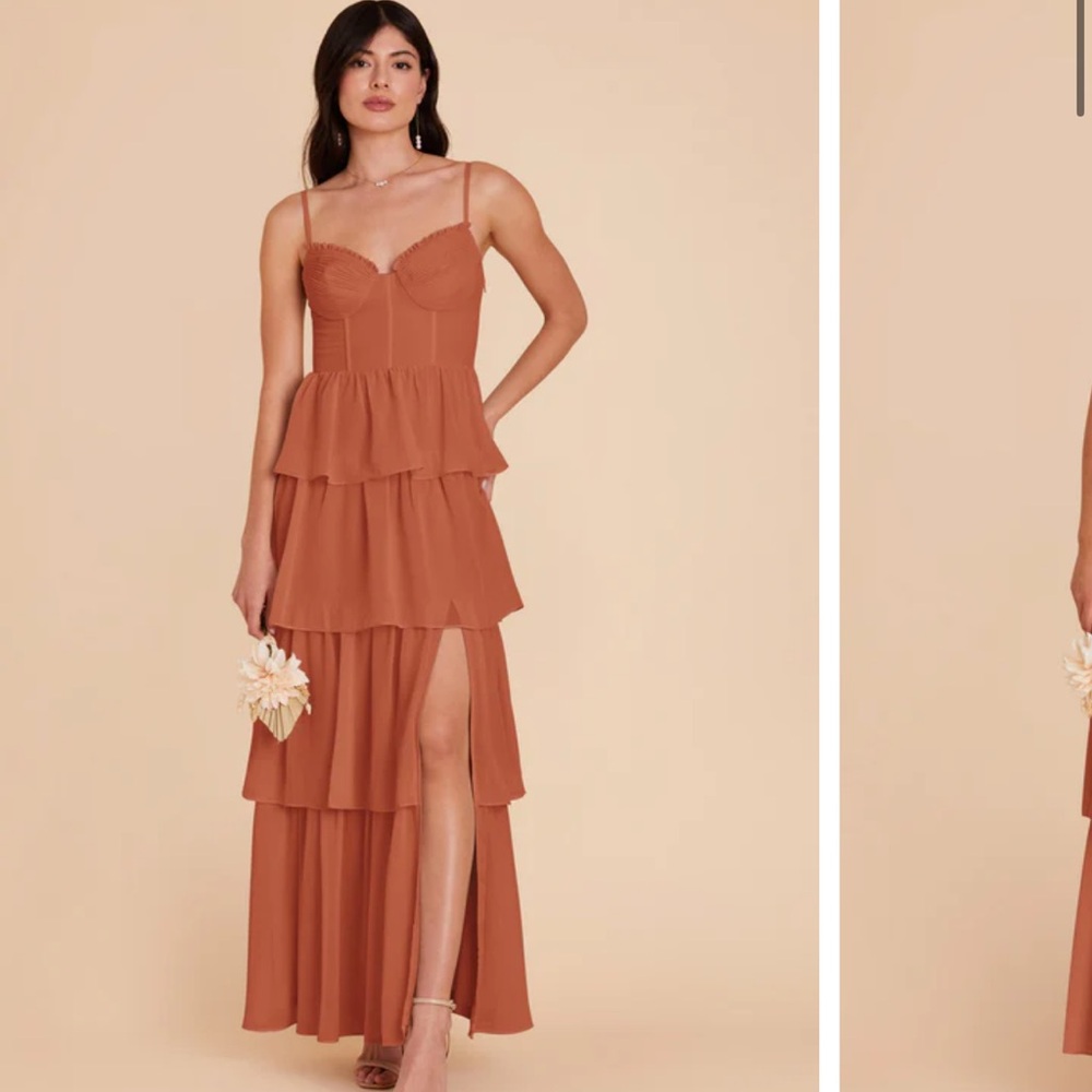 Birdy Grey Terracotta Tiered Maxi Dress